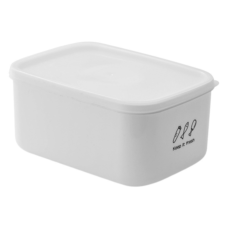 [Caja de almacenamiento de alimentos del refrigerador] granos de cocina sellado crisper hogar plástico dumpling caja de alimentos