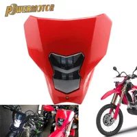 Модификация передней фары внедорожного мотоцикла CRF450 CRF250 Ninja, освещение, кран дальнего света.