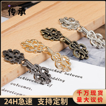 金属纽扣大衣汉服披风金属对扣风纪扣挂钩领钩隐形扣金属子母扣子