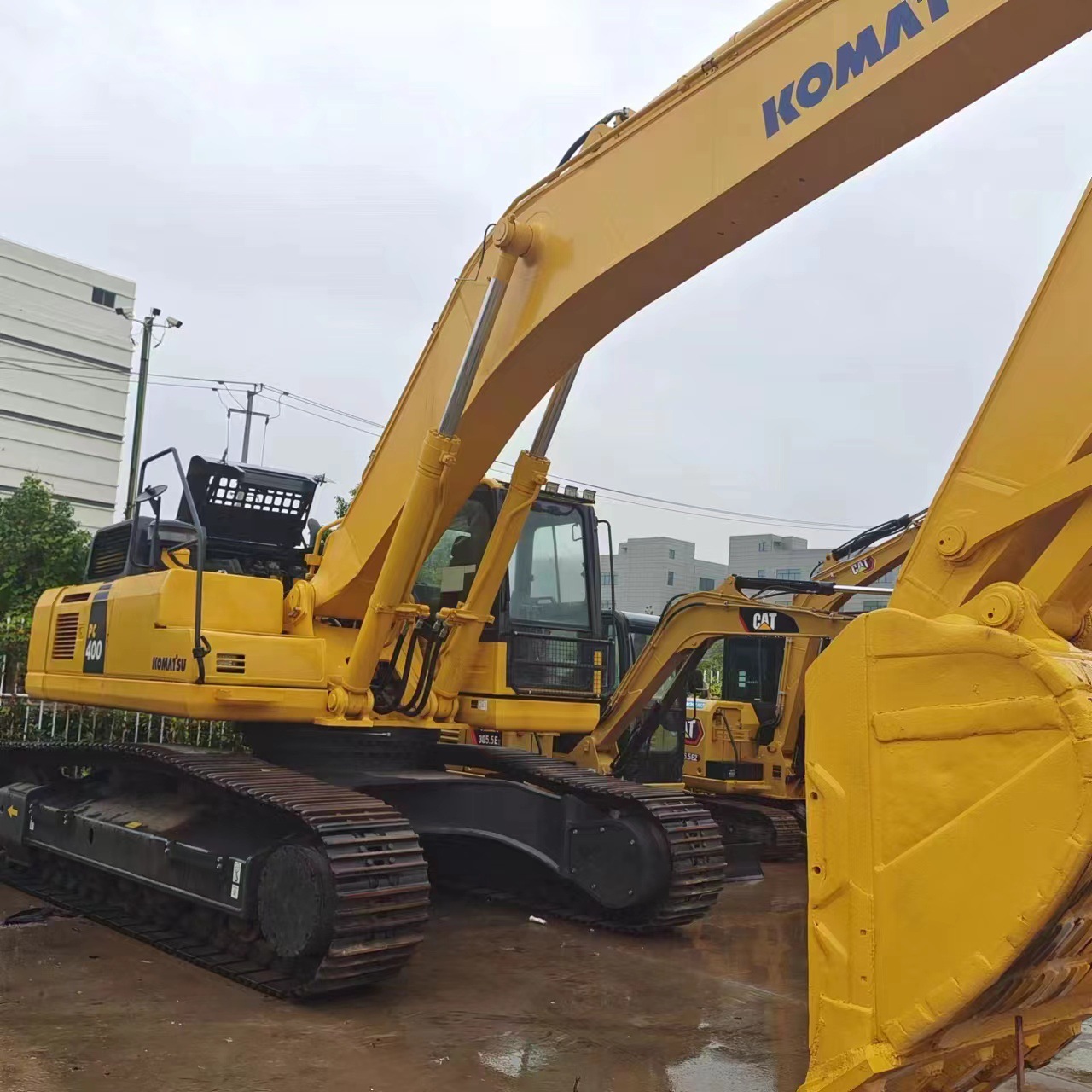Excavadora Komatsu 400 450 de segunda mano Excavadora 360PC de importación completa
