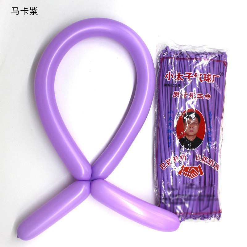 Little Prince Air Ball Factory engrosado 260 largas calles mágicas vendiendo juguetes de dibujos animados para niños al por mayor empujando globos