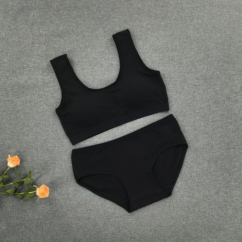 001 Negro U traje trasero