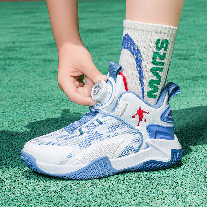 Basketballschoenen voor jongens ademend en antislip_voghion.com