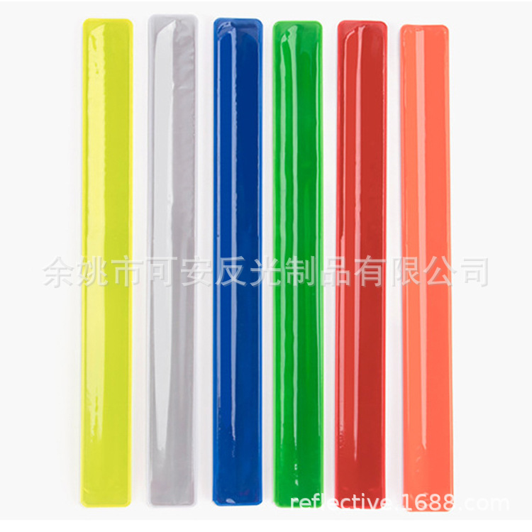 Reflective Pop Loop Pants Leg Riding Night Run Sports Reflective Warning Arm Band Wristband Custom Processing Promotional Gift