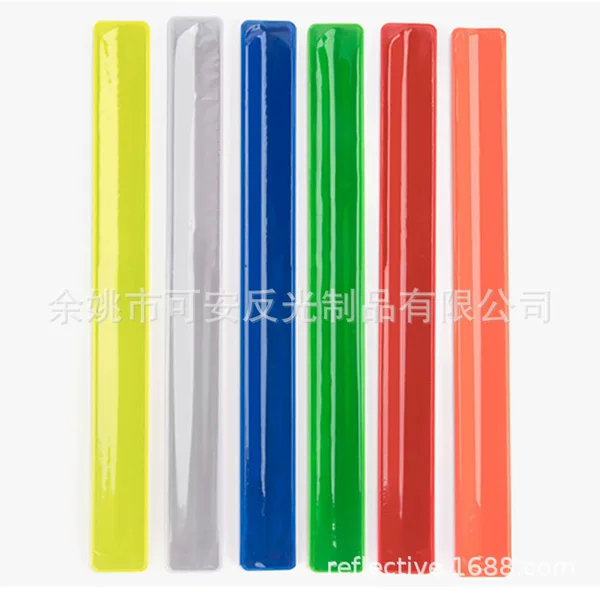 Reflective Pop Loop Pants Leg Riding Night Run Sports Reflective Warning Arm Band Wristband Custom Processing Promotional Gift