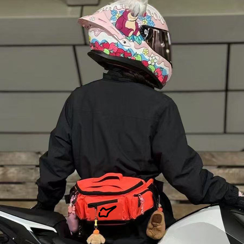 Cross-Border New Style Cycling Waist Bag, Motorcycle Men's Crossbody Bag, Rainproof Storage Bag, Casual Motorcycle Outdoor Sports Bag Cross-Border New Style Cycling Waist Bag, Motorcycle Men's Crossbody Bag, Rainproof Storage Bag, Casual Motorcycle Outdoor Sports Bag