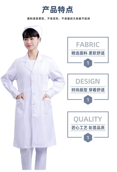 Long-sleeve, nurse uniform