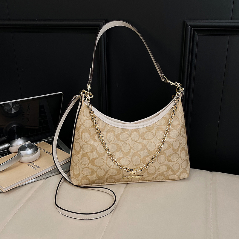 Koujia High-Quality Laurel31 Wandering Bag Tote Bag Presbyopic Retro Fashion Single Shoulder Armpit Bag Handbag for Women