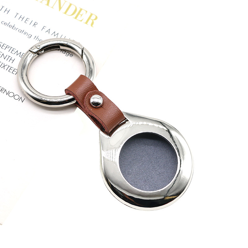 Chapado de acero blanco níquel (sin localizador)