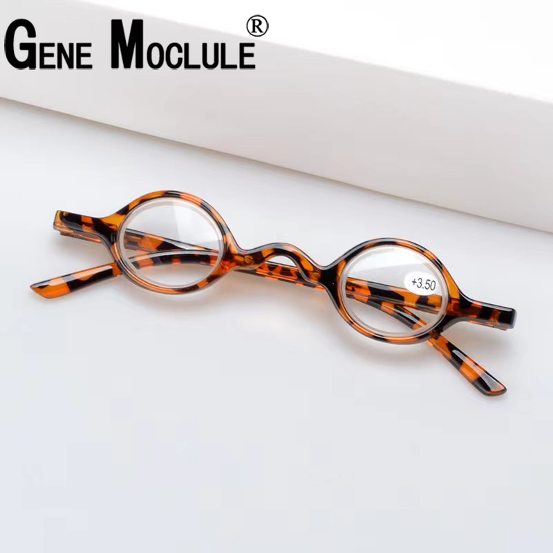 新型の個性のミニの復古の小さい丸い枠の老眼鏡の男女のファッションのスプリングの足の古い光の眼鏡のメーカーは卸売りします。