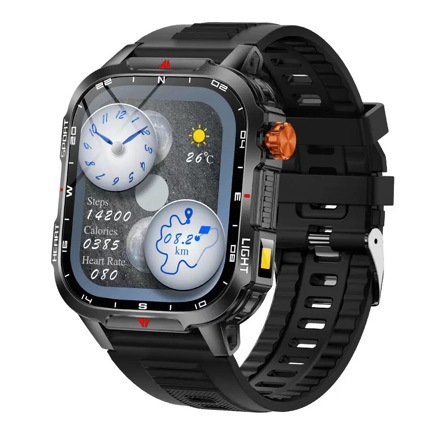 Smartwatch For Men With Pedometer Heart Rate Compass And Dial_voghion.com