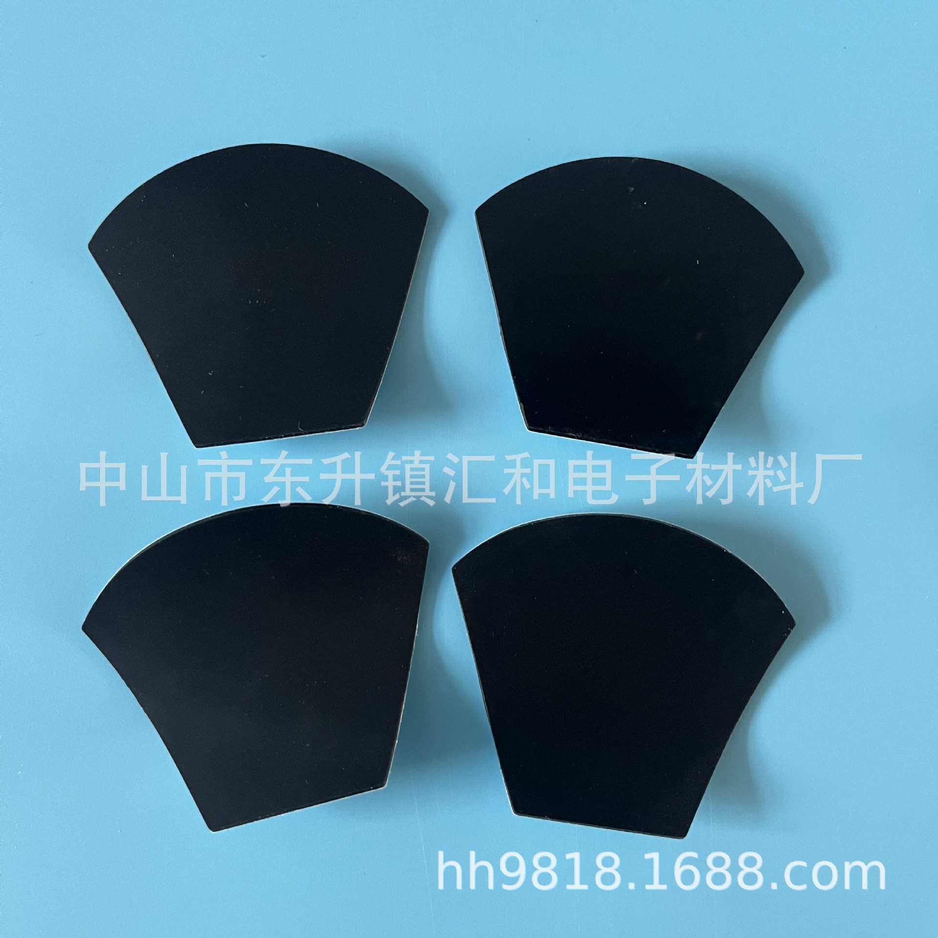 厂家供应水杯架扇形硅胶防滑垫家具电器硅胶脚垫硅胶防水密封垫圈