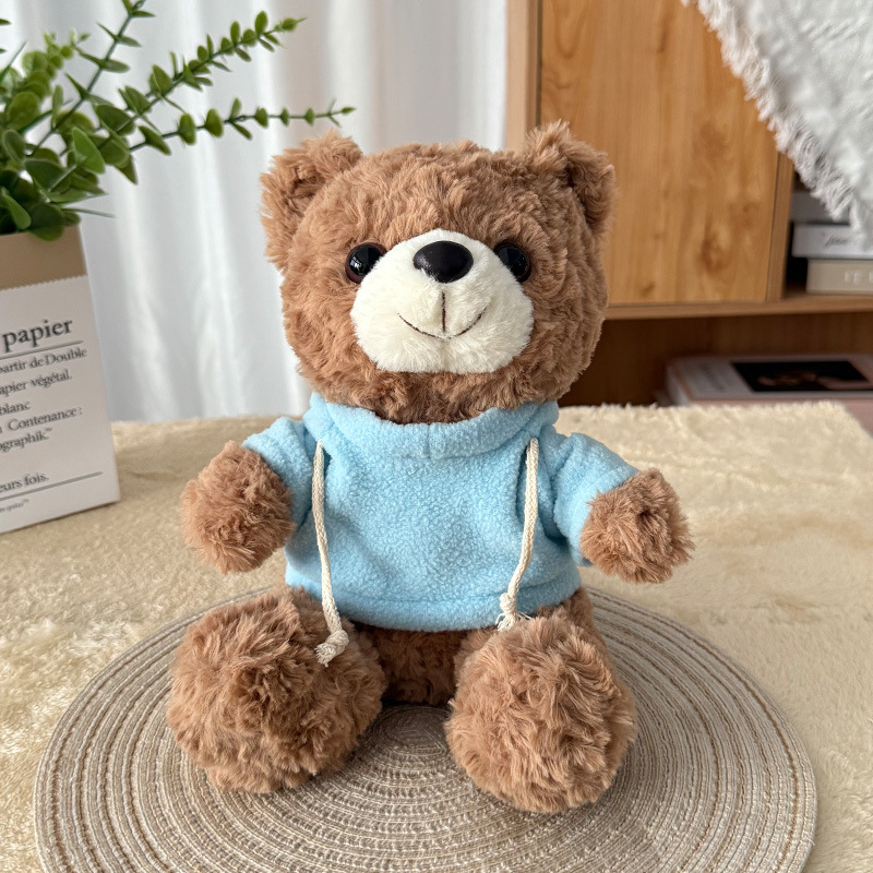 Transfronterizos Teddy Bear muñecas de peluche muñecas de tela regalo de graduación de chicas regalos de eventos logotipo imprimible