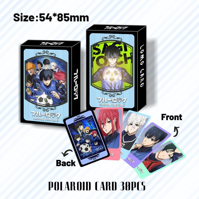 Blue Prison Double-sided 30 Polaroid Cards LOMO Cards Animation Peripheral Collectible Cards Ins Photo Card