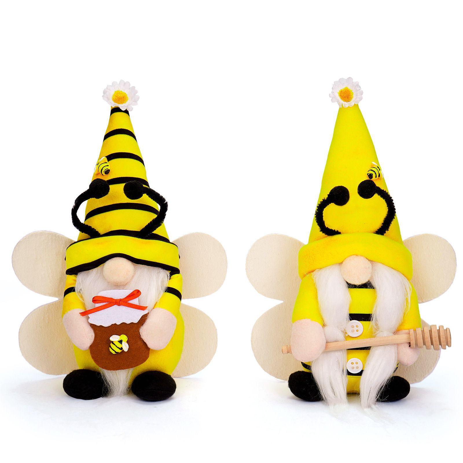 Transfronteriza nuevo festival de la abeja muñeca sin rostro lindo girasol tierra esencia muñeca otoño color Rudolf adornos al por mayor