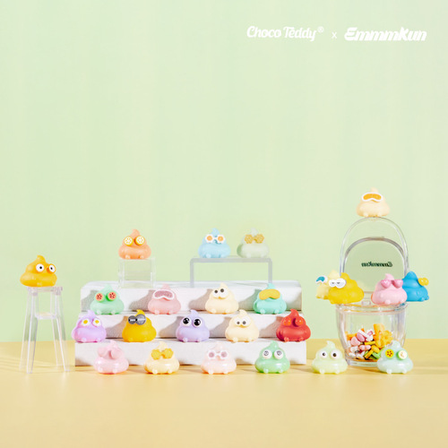 New eye blind bag creative healing decompression resin small cute desktop blind box doll birthday gift wholesale