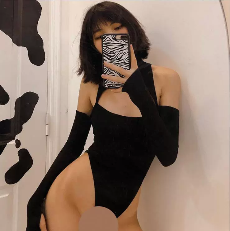 Весенняя sexy длинный рукав, рукава, европейский стиль, slim fit