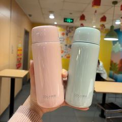 迷你高颜值小巧316简约不锈钢保温杯便携口袋杯学生女生泡茶杯子