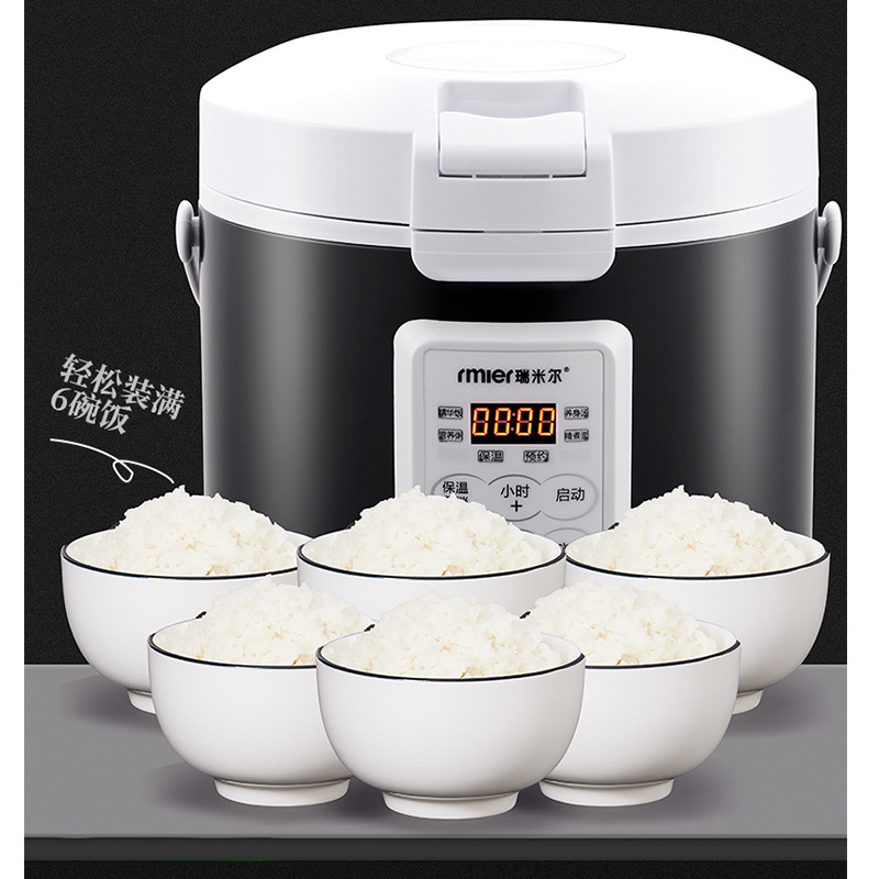 Remir car rice cooker 3L capacity processing car cooking rice cooker 24v truck rice cooker