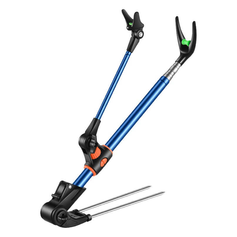 Кронштейн батареи для вставки в пол удочки Ящик для рыбалки Двухцелевой рыболовный кронштейн Смелый многофункциональный кронштейн для удочки из нержавеющей стали