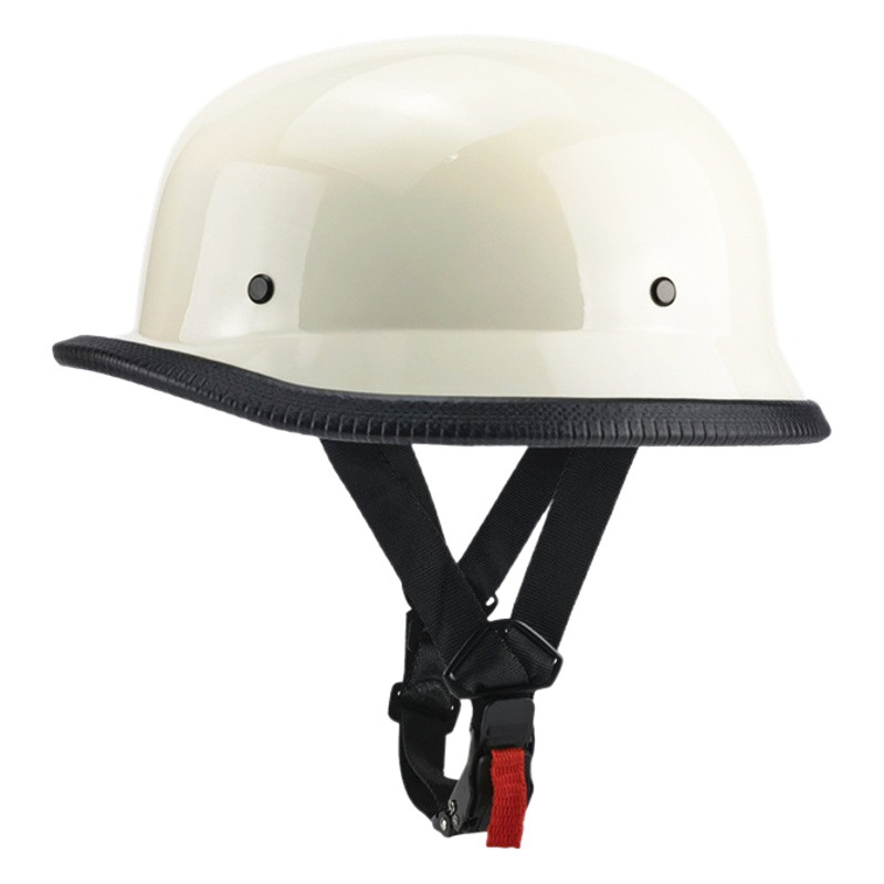 Versión de comercio exterior transfronterizo casco retro japonés ligero guerra mundial ii soldados medio casco primicia casco gorra de motocicleta hombres y mujeres