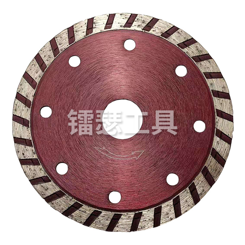 批发大理石切割片110mm冷压波纹片锋利耐用金刚石锯片混凝土锯片