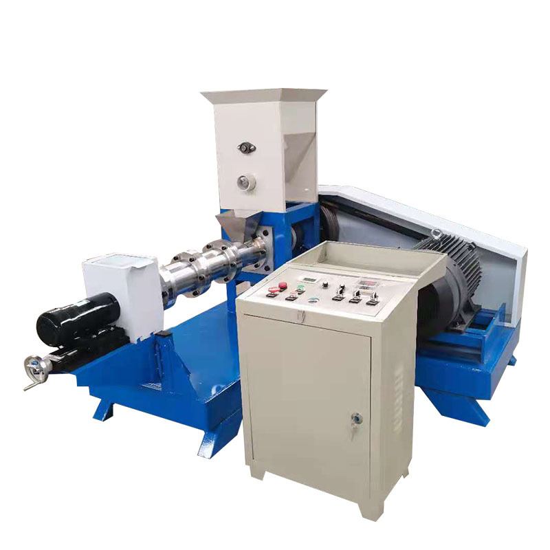 饲料膨化机牛羊猪玉米大豆麸皮家用水产养殖制粒机宠物饲料颗粒机