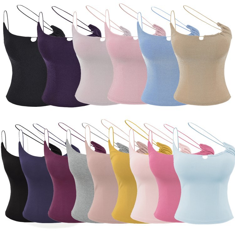 Sweet Girl Party Off-Shoulder Shiny Solid Color Camisole for Women, Summer Hot Girl Style Solid Color Short Slim Fit Pullover Top Sweet Girl Party Off-Shoulder Shiny Solid Color Camisole for Women, Summer Hot Girl Style Solid Color Short Slim Fit Pullover Top