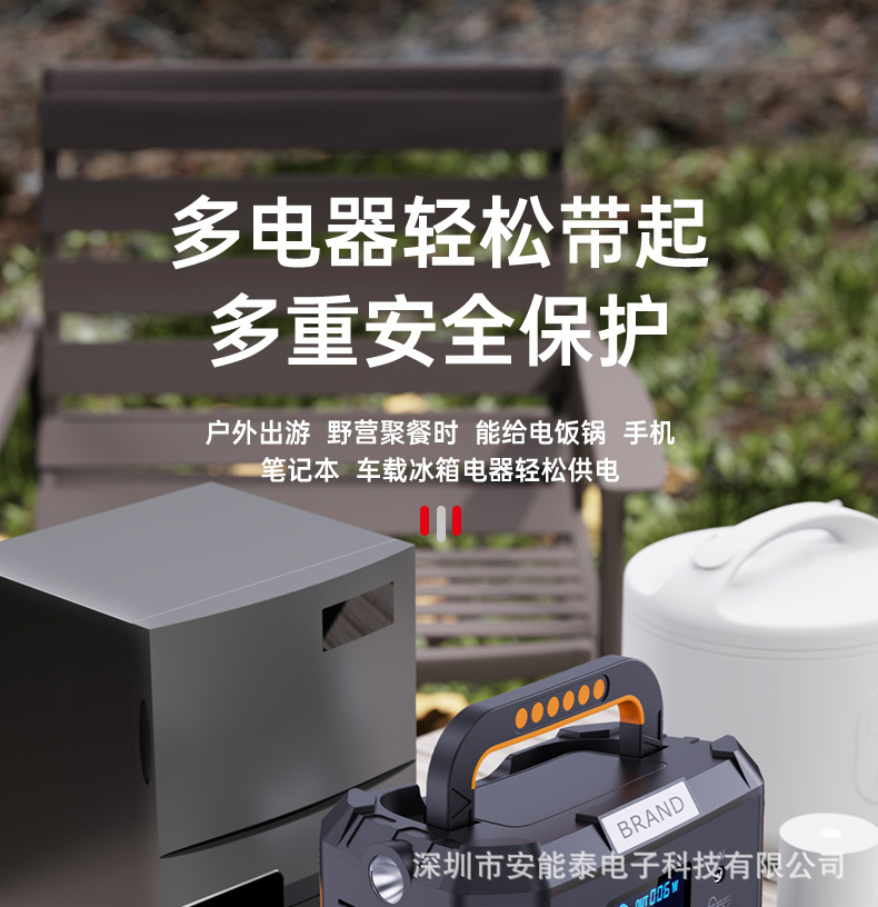 Spot Ultra-High Power Outdoor Energy Storage Portable Mobile Power Supply 124800 Mah
