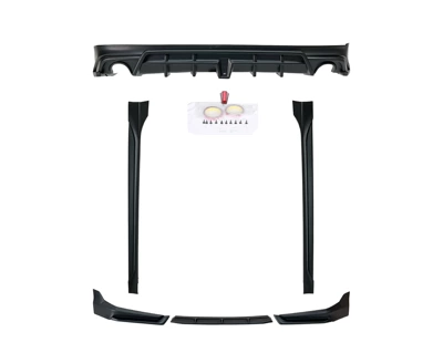 Suitable for the Eleventh Generation Civic Modified Yofer Surround Three-Stage Front Shovel Integrated Front Shovel Side Skirt Rear Lip Rear Spoiler (Spoiler) - the-11th-generation-civic-small-surround-full-set-of-sports-version-primer