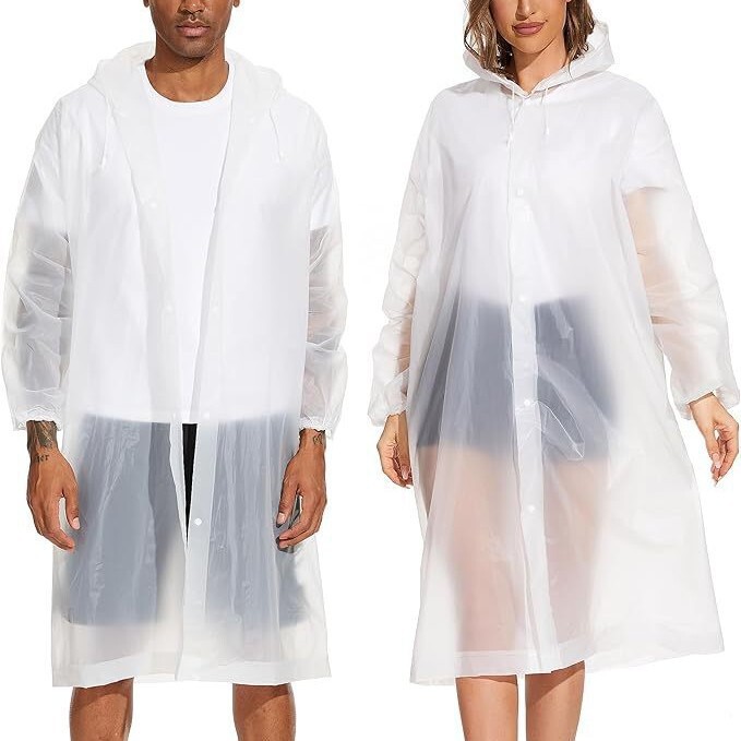Rain Poncho for Adult with Drawstring Hood Men Women Emergency Rain Poncho Family Set Camping Hiking Travel Emergency Rain Poncho for Adult with Drawstring Hood Men Women Emergency Rain Poncho Family Set Camping Hiking Travel Emergency