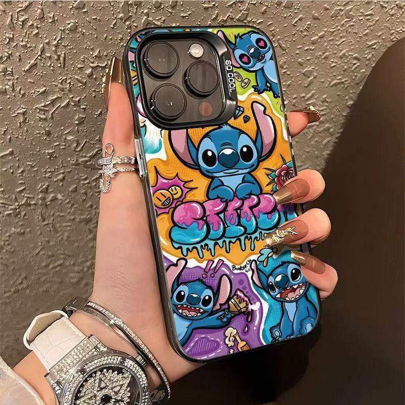 Stitch Is Suitable for Apple 15Promax Mobile Phone Case Iphone14Pro Trendy 13/12/XS