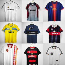 复古皇马巴塞国米拜仁英格兰德国日本西班牙男女足球服短袖球衣