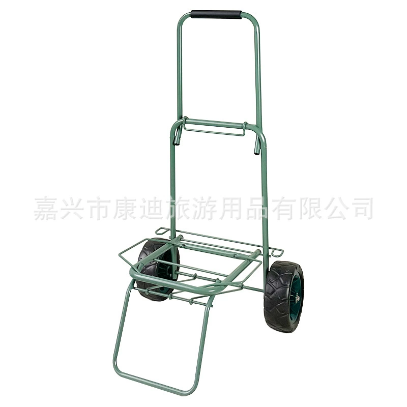 Big folding travel handheld beach cart for camping