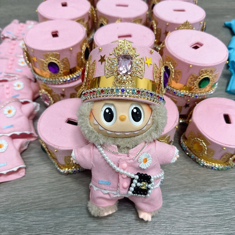 GD 同じスタイル クォンジロン ラブブ ラブブ ベビー服セット 第一世代、第二世代、第三世代 ペンダント ぬいぐるみ 人形服|undefined