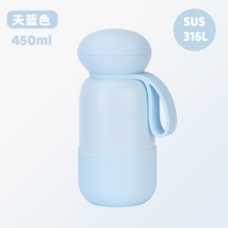 2025新款跨境316L不锈钢运动水瓶便携手提水杯多色户外便携保温杯|undefined