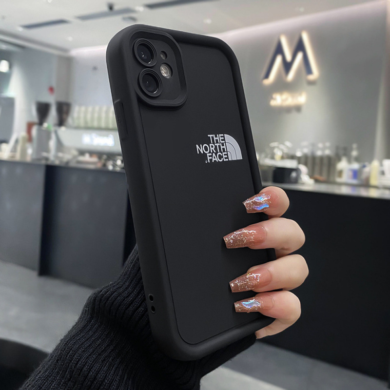 Suitable for Apple 15Promax Mobile Phone Case New Iphone14 Sense 13Pro Trendy Brand 12 North Letter 1 Anti-Fall