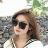 Brand retro sunglasses, glasses solar-powered, European style, internet celebrity, 2020