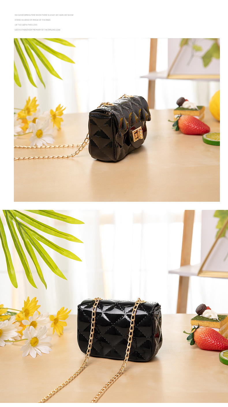 Street Occasion PVC Material Solid Color Pattern All Seasons Season Women's Small Pvc Fashion Jelly Bag