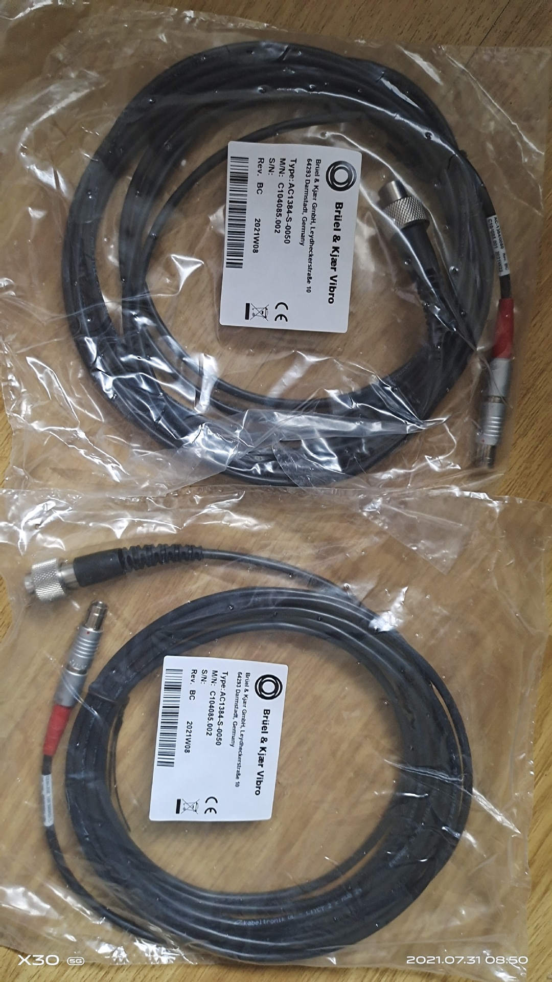 B&KVIBRO德国申克AC-630支架电缆信号线电源充电器B&K VIBRO申克