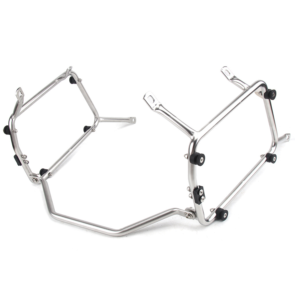 Adecuado para Yamaha mt09 marco lateral de acero inoxidable motocicleta instalación sin pérdidas caja lateral soporte de liberación rápida estante