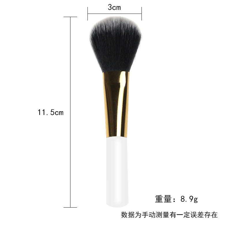 Soft brush, small handheld face blush for contouring
