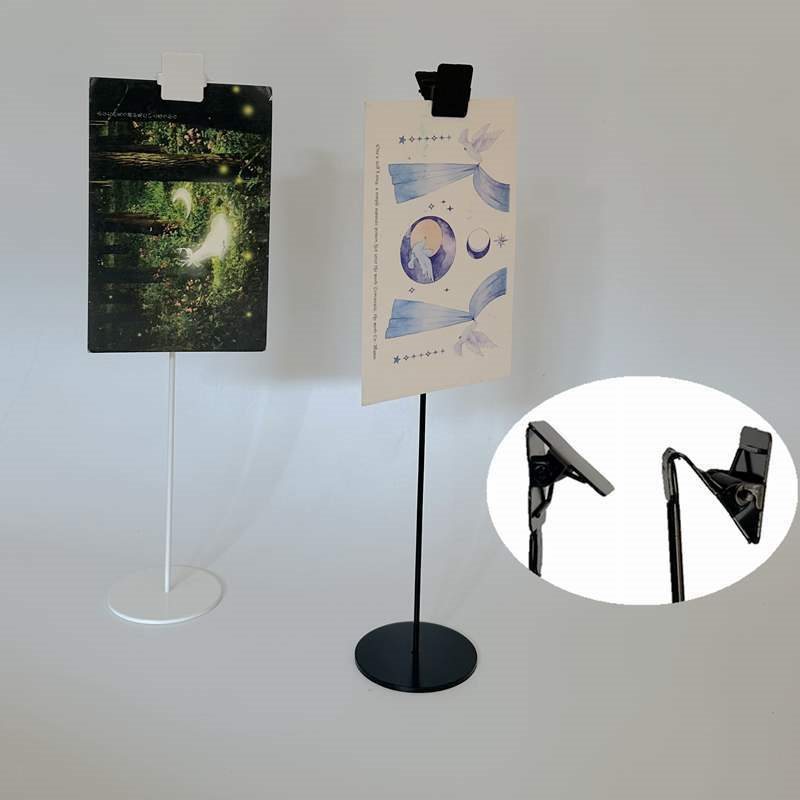 标签夹子立式展示牌透明甜品超市片宴会水果台板价签夹子标签|undefined