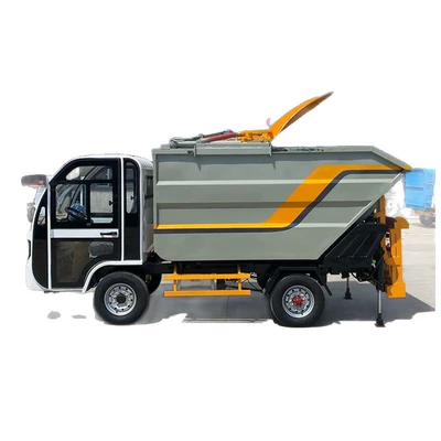 road garbage collection vehicle, Elektrik zibil maşınları
