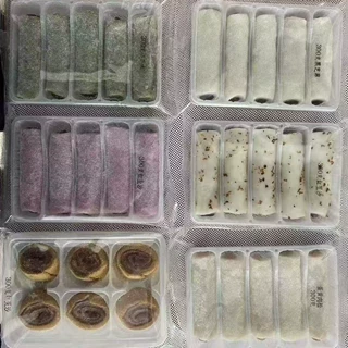 整箱特产条头糕300g传统桂花糕点定制糯米糕团代加工双色团橘红糕