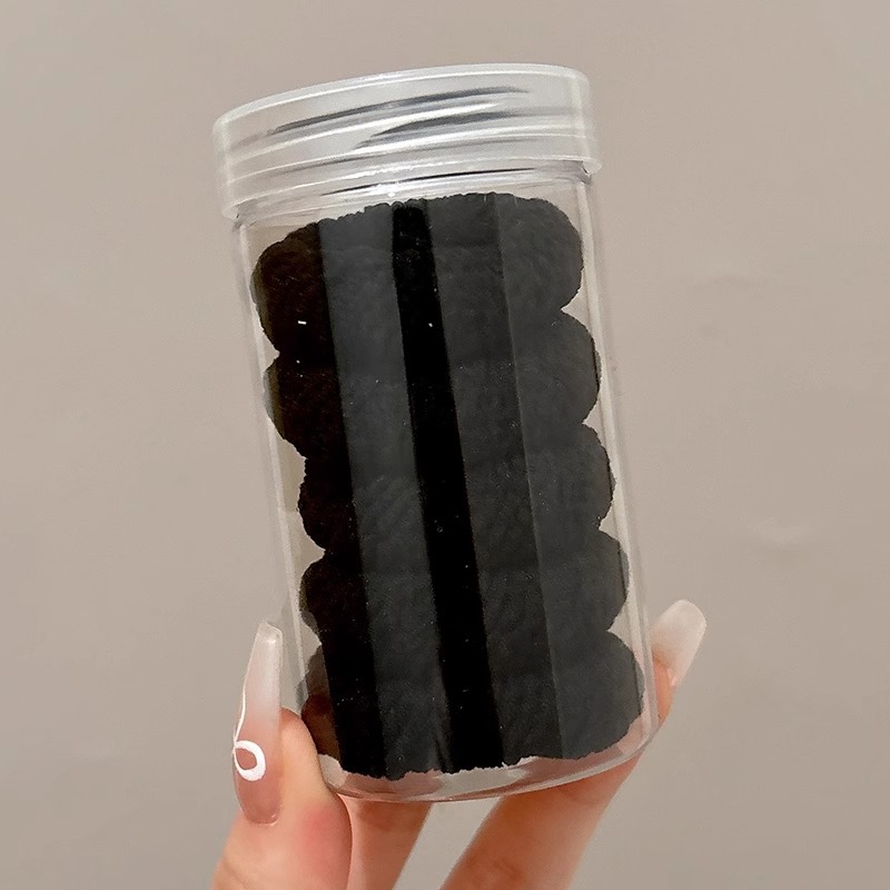 Alta elasticidad gruesa y gruesa cuerda de cabeza de anillo de cabello para mujeres 2025 nuevo otoño y invierno alta cuerda de cabello de cola de cabello atada banda elástica de cabello