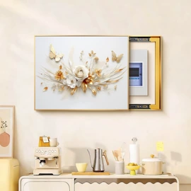 现代装饰画;LED装饰灯;油画