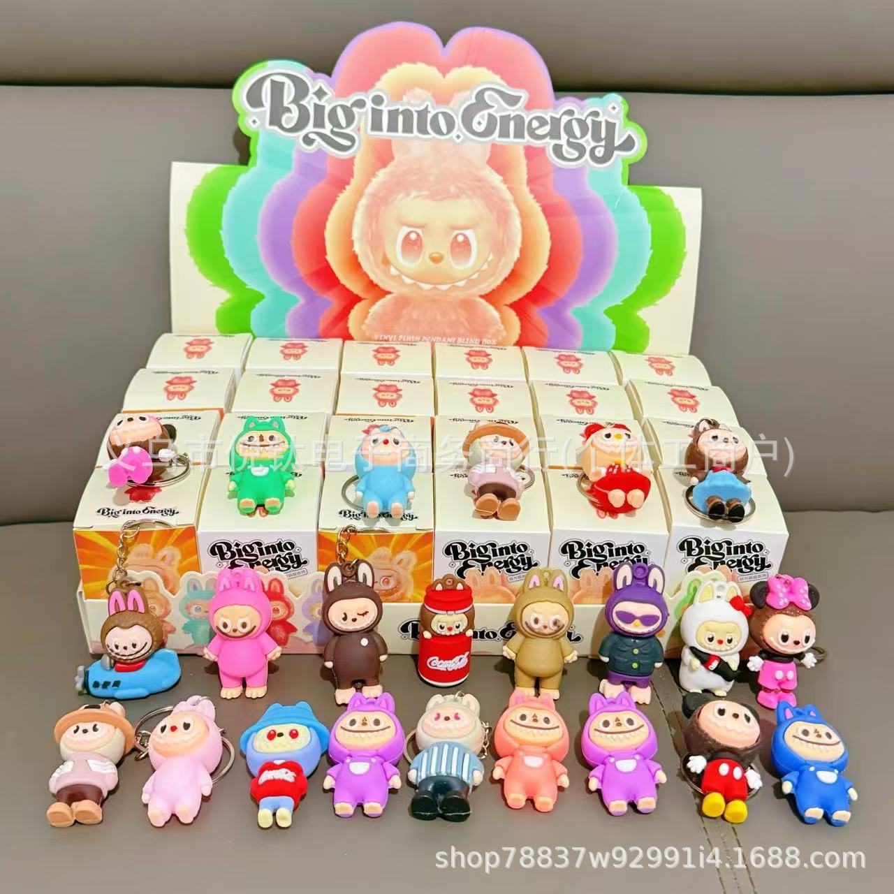 Liquidación especial: 24 figuras grandes de Nezha, 16 gramos, 5 cm, aptas para niños de tres años, llaveros, juguetes de caja sorpresa.