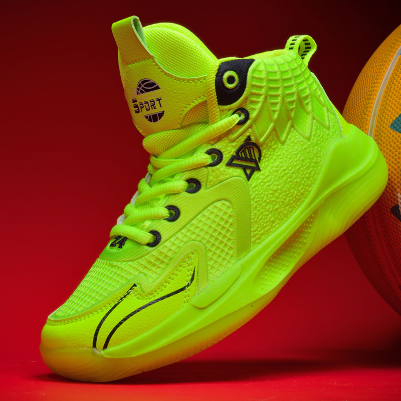 Children's Professional Basketball Shoes: New Mesh Breathable Boys' for Big Kids and Youth Sports Shoes_voghion.com