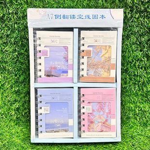 A7 small size Coil Japanese Notebook Portable Notebook ins High Value Student Pocket Notepad Wholesale
